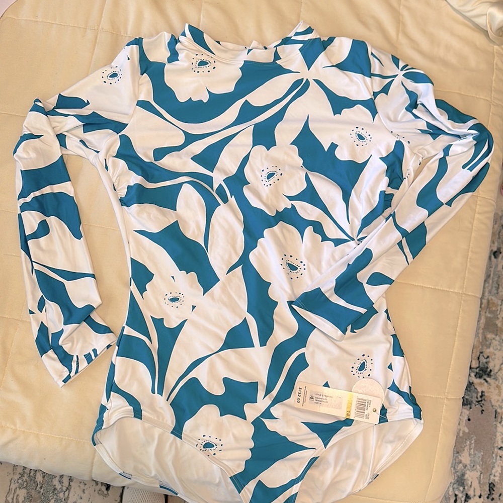 Anne Cole Rashguard Backless Suit